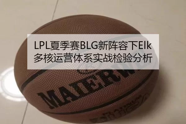 LPL夏季赛BLG新阵容下Elk多核运营体系实战检验分析
